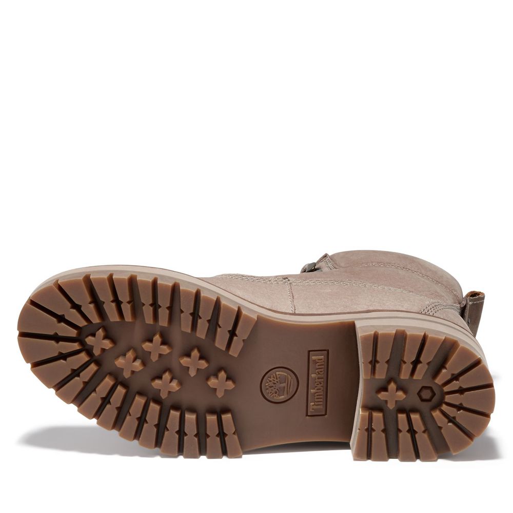 Botas Feminino - Timberland 6-Inch Courmayeur Valley - USERT3716 - Cinzentas